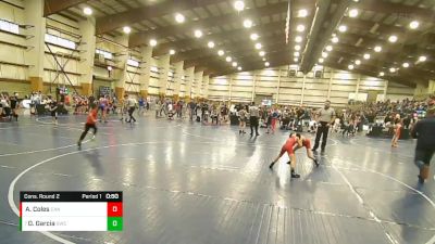 74 lbs Cons. Round 2 - Devin Garcia, Suples Wrestling Club vs Aime Coles, Canada