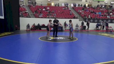 45 kg 5th Place - Brody Marshall, Utah vs Eden Berrelleza, Inland Elite Wrestling Club