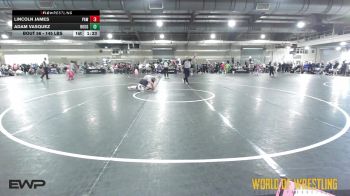 145 lbs Round Of 16 - Lincoln James, PAW vs Adam Vasquez, Rough House