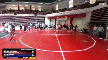 150 lbs Quarterfinal - Cash Reyes, Oklahoma vs Bryar Dryden, Chandler Takedown Club