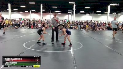 68 lbs Round 1 (6 Team) - Tyler Sansouchi, CTWHALE vs Lilli Holmes, 84 Athletes