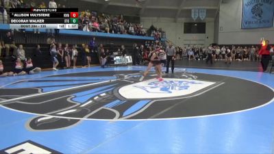 135 lbs 7th Place Match - Decorah Walker, South Tama vs Allison Vulysteke, Iowa Valley, Marengo