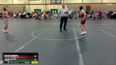 88-92 lbs Round 2 - Paden Alyea, Skyline vs Gavin Robbins, Henlopen Hammers