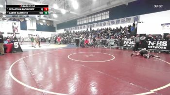 144 lbs Cons. Round 3 - Sebastian Rodriguez, Palm Desert vs Caden Camacho, Woodbridge