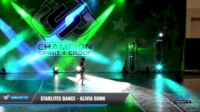 Starlites Dance - Alivia Dunn [2021 Senior - Solo - Jazz Day 1] 2021 CSG Dance Nationals