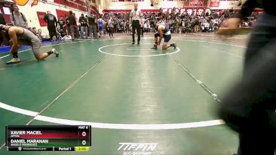 138 lbs Prelim - Xavier Maciel, Aptos vs Daniel Maranan, Angelo Rodriguez