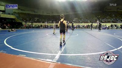 61 lbs Consi Of 16 #2 - Kristian Henry, Powerhouse Wrestling Academy vs Logan Keck, Marlow Outlaws