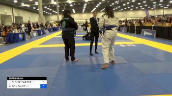 JELISA ELOISE CARTER vs AURIELL GONZALEZ 2024 World Masters IBJJF Jiu-Jitsu Championship