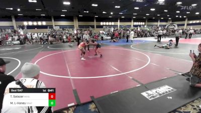 101 lbs Consi Of 8 #1 - Tkyuh Salazar, Wesley WC vs Marina Luafalemana-Haney, Grapplers HI