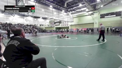 120 lbs Champ. Round 1 - Joshua Robles, EAGLE ROCK vs Jonathan Reyes, GRANADA HILLS