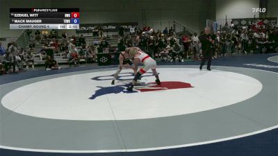 57 lbs Champ. Round 4 - Ezekiel Witt, Bison Wrestling Club vs Mack Mauger, Tiger Style Wrestling Club
