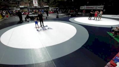 45 lbs Cons. Semis - Christian Garcia, So Cal Hammers Wrestling vs Ezra Estrada, Madera Wrestling Club