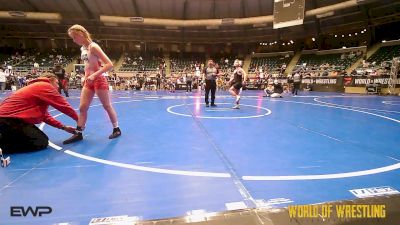 102 lbs Consi Of 4 - Maisyn Lott, Bison Takedown Club vs Brinlie Bazer, Nebraska Wrestling Academy