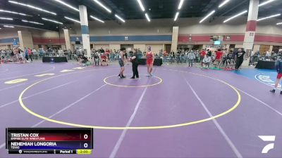 157 lbs Cons. Round 2 - Tristan Cox, Empire Elite Wrestling vs Nehemiah Longoria, Texas