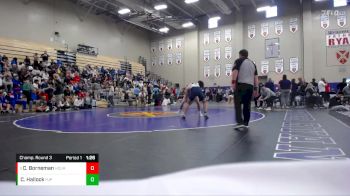 157 lbs Champ. Round 3 - Caden Borneman, Houston vs Caleb Hallock, Pope Saint John Paul II