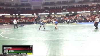 285 lbs Semifinal - Eddie Garcia, Skyview vs Sam Buck, Emmett