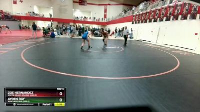 165 lbs Round 3 - Ayden Day, Weatherford (Girls) vs Zoe Hernandez, South Grand Prairie (Girls)