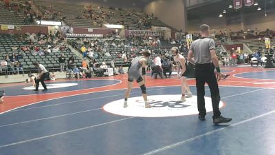 4A 144 lbs Cons. Semi - Payton Burnett, Gravette vs Brennon Parks, Bauxite
