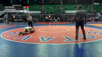 1A-4A 126 Cons. Round 2 - Nas Jackson, Cherokee County vs Jordan Steele, Wilson