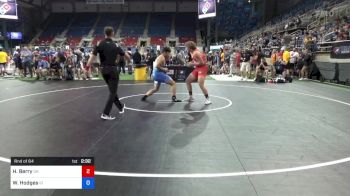 195 lbs Rnd Of 64 - Hayden Berry, Ohio vs Wesley Hodges, Idaho