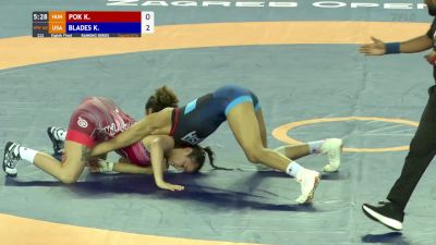 68 kg Rd Of 16 - Kennedy Blades, USA vs Karolina Pok, HUN