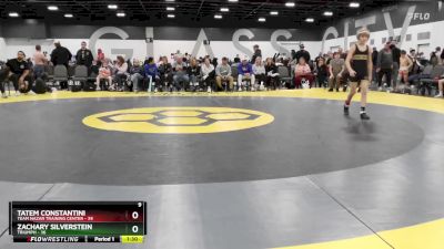 80 lbs Round 3 - Zachary Silverstein, Triumph vs Tatem Constantini, Team Nazar Training Center