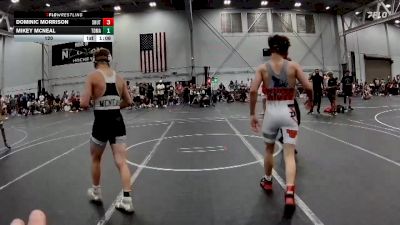 120 lbs Round 2 (4 Team) - Dominic Morrison, Team Shutt Garnett Trained vs Mikey McNeal, TDWC Maniacs