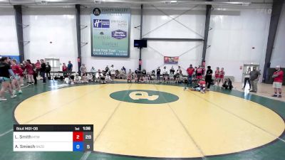 47 kg Rr Rnd 1 - Logan Smith, Maine Trappers vs Angelica Smiech, Razor Blue