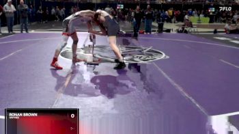 157 lbs Champ. Round 1 - Carter Loutzenhiser, Timberlake vs Ronan Brown, Owyhee