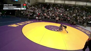 6A 130 lbs Semifinal - Amelia Roennebeck, Syracuse vs Sophia Tipton, Copper Hills