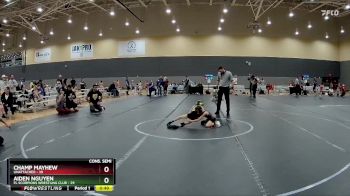 48 lbs Cons. Semi - Champ Mayhew, Unattached vs Aiden Nguyen, Fl Scorpions Wrestling Club