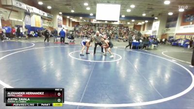 113 lbs Cons. Round 1 - Alexander Hernandez, Central Union vs Justin Zavala, Sonora (La Habra)