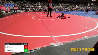 64 lbs Round Of 32 - Cullen Eller, Sanderson Wrestling Academy vs Chasen Burke, Wentzville Wrestling Federation