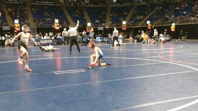70 lbs Round Of 16 - Lennyx Fletcher, A C Valley vs Gabriella Zamaris, Mt. Lebanon