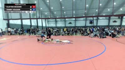 Junior Boys FS - 157 lbs Semis - Clayton McGuire, AK vs Tommy Holguin, CA