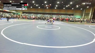 138 lbs Consi Of 32 #2 - Levi Chicas, Canyon View AZ vs Brock Armstrong, Goldendale