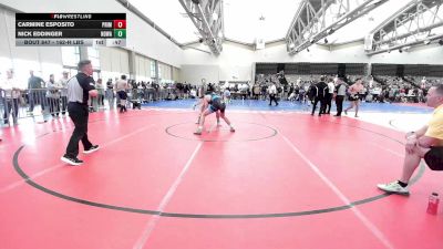 162-H lbs Consi Of 32 #1 - Carmine Esposito, Prime Mat Club vs Nick Eddinger, Northern Delaware Wrestling Academy