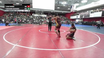 287 lbs Champ. Round 3 - Juan Nunez, Piner vs Giovanni Navarro, Las Lomas