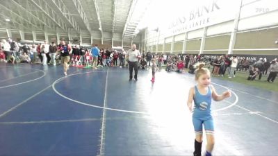 50 lbs Round 2 - Logann Bohn, Grantsville Wrestling Club vs Madina Sagitullina, Northside Wrestling Club
