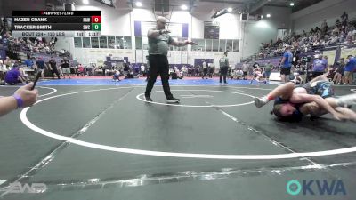 120 lbs Semifinal - Hazen Crank, Raw Wrestling Club vs Tracker Smith, Salina Wrestling Club
