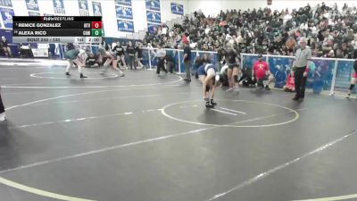 130 lbs Champ. Round 2 - Renice Gonzalez, Colony vs Alexa Rico, Camarillo