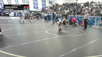 130 lbs Champ. Round 2 - Renice Gonzalez, Colony vs Alexa Rico, Camarillo