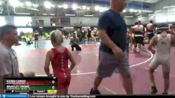 55 lbs Round 2 (8 Team) - Kasen Cargo, Backyard Brawlers vs Bradley Crowe, Alabama Elite - Black&nbsp;