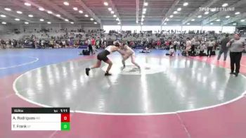 152 lbs Quarterfinal - Antonio Rodrigues, MD vs Trevor Frank, UT