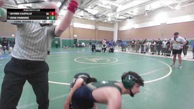 113 lbs Cons. Round 4 - John Paredes, South Hills vs Jayden Castillo, West Covina