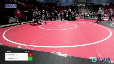 112 lbs Final - Westin Pollock, Owasso Takedown Club vs Dawson Beckley, Team Tulsa Wrestling Club