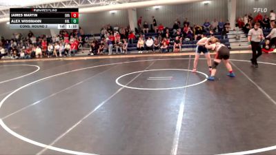 178-195 lbs Cons. Round 2 - James Martin, Elevate Wrestling Academy vs Alex Wissmann, Holdrege
