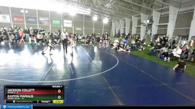 67 lbs Round 1 (4 Team) - Easton Mamalis, Green River vs Jackson Collett, Idaho 2