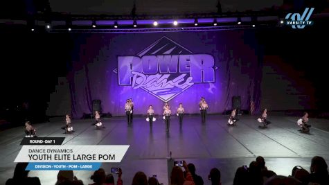 Dance Dynamics - Youth Elite Large Pom [2025 Youth - Pom - Large Day 1] 2025 Power Dance Grand Nationals