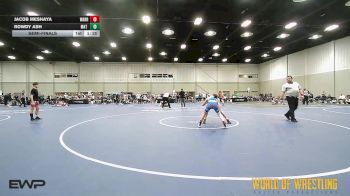 115 lbs Semifinal - Jacob Meshaya, Warrior Up 14U vs Rowdy Ash, Mat Warriors 14U